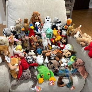Ty Beanie Babies Plush Toy Assortment - Multicolor